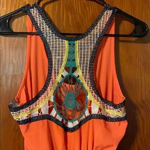 Charming Charlie Coral Dress with Pockets